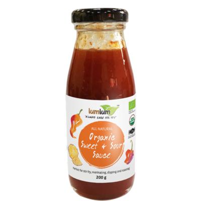 Lum Lum Organic Sweet & Sour Sauce (200g)-Sweet and Sour Sauces-Foods ﻿Online Australia | FodShop