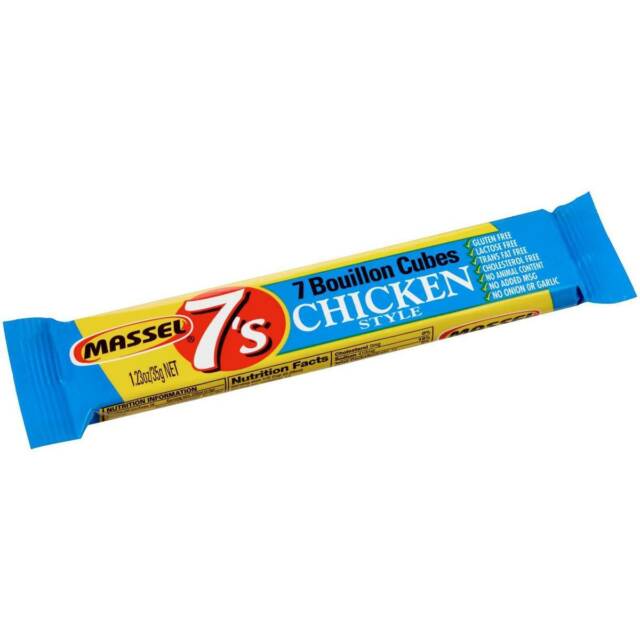 Massel 7's Chicken Style Stock Cubes, No Garlic No Onion (35g)-Soups & Broths-Foods ﻿Online Australia | FodShop