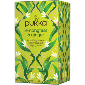Pukka Lemongrass & Ginger (40g, 20 Sachets)