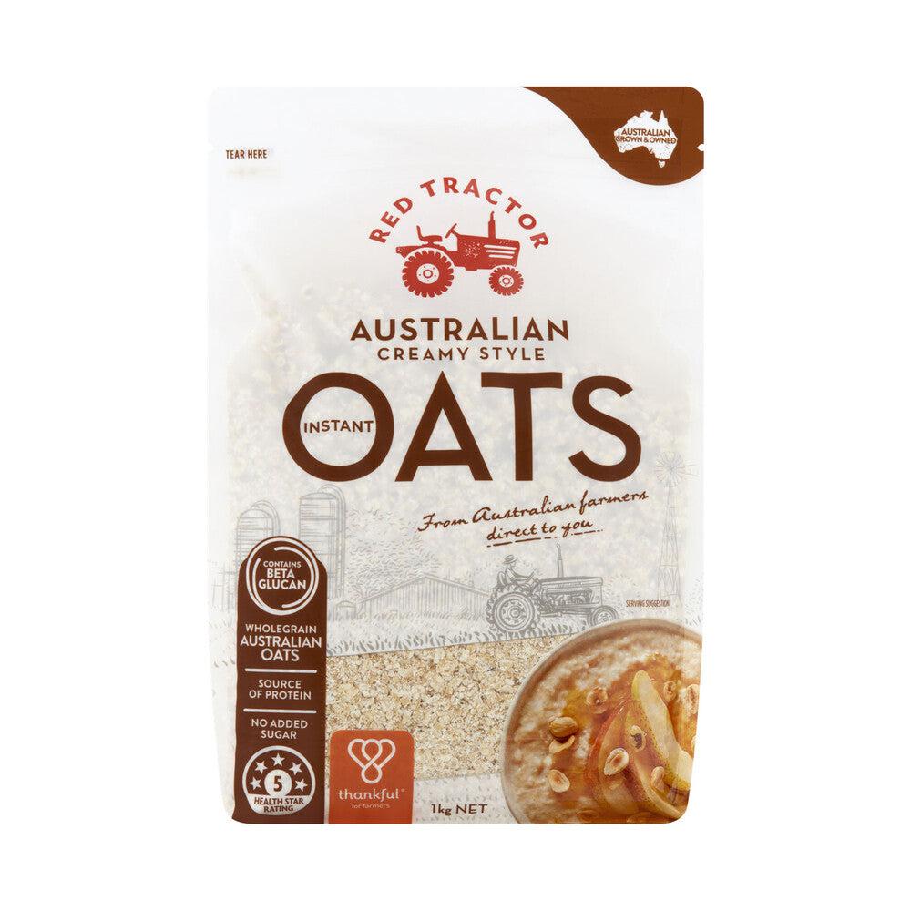 Red Tractor Instant Oats (1kg) Foods Australia