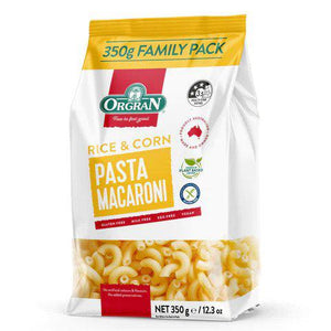 Orgran Rice and Corn Pasta Macaroni (350g)