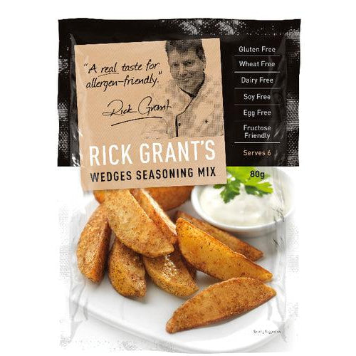 Rick Grant's Wedges Seasoning Mix (80g)-Herbs & Spices-Foods ﻿Online Australia | FodShop