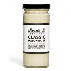Roza's Gourmet Classic Mayonnaise (240ml) REQUIRES REFRIGERATION