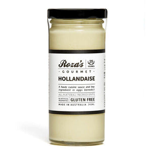 Roza's Gourmet Hollandaise (240ml) REQUIRES REFRIGERATION
