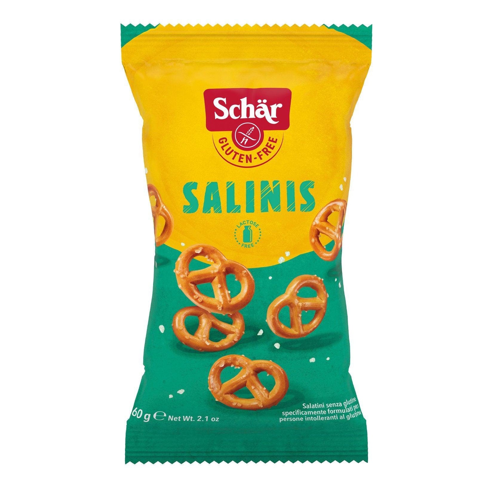 Schar Salinis Pretzels Snacks (60g)-Pretzels-Foods ﻿Online Australia | FodShop