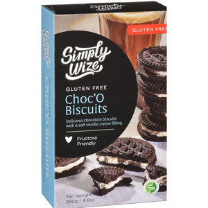 Simply Wize Choc'o Biscuits (250g)