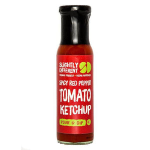 Slightly Different Spicy Red Pepper Tomato Ketchup (250g) - BBD 08/04/2023