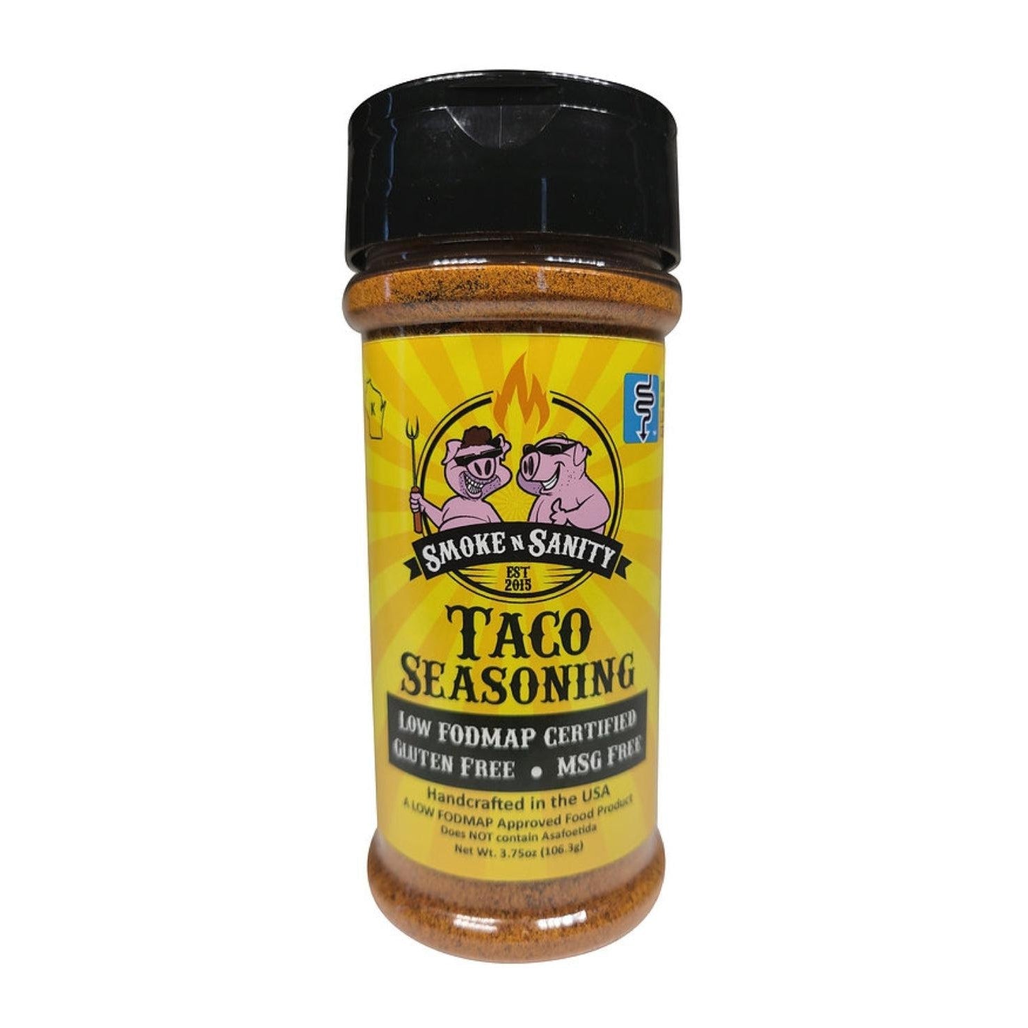 Smoke N' Sanity Taco Seasoning (100g)-Seasonings & Spices-Foods ﻿Online Australia | FodShop