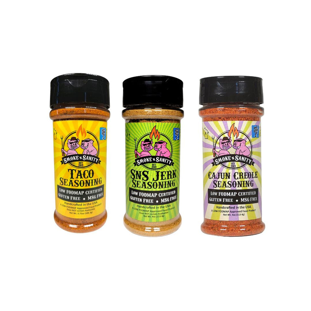 Low FODMAP Cajun/Creole Seasoning, FODMAP Certified Spice Mix