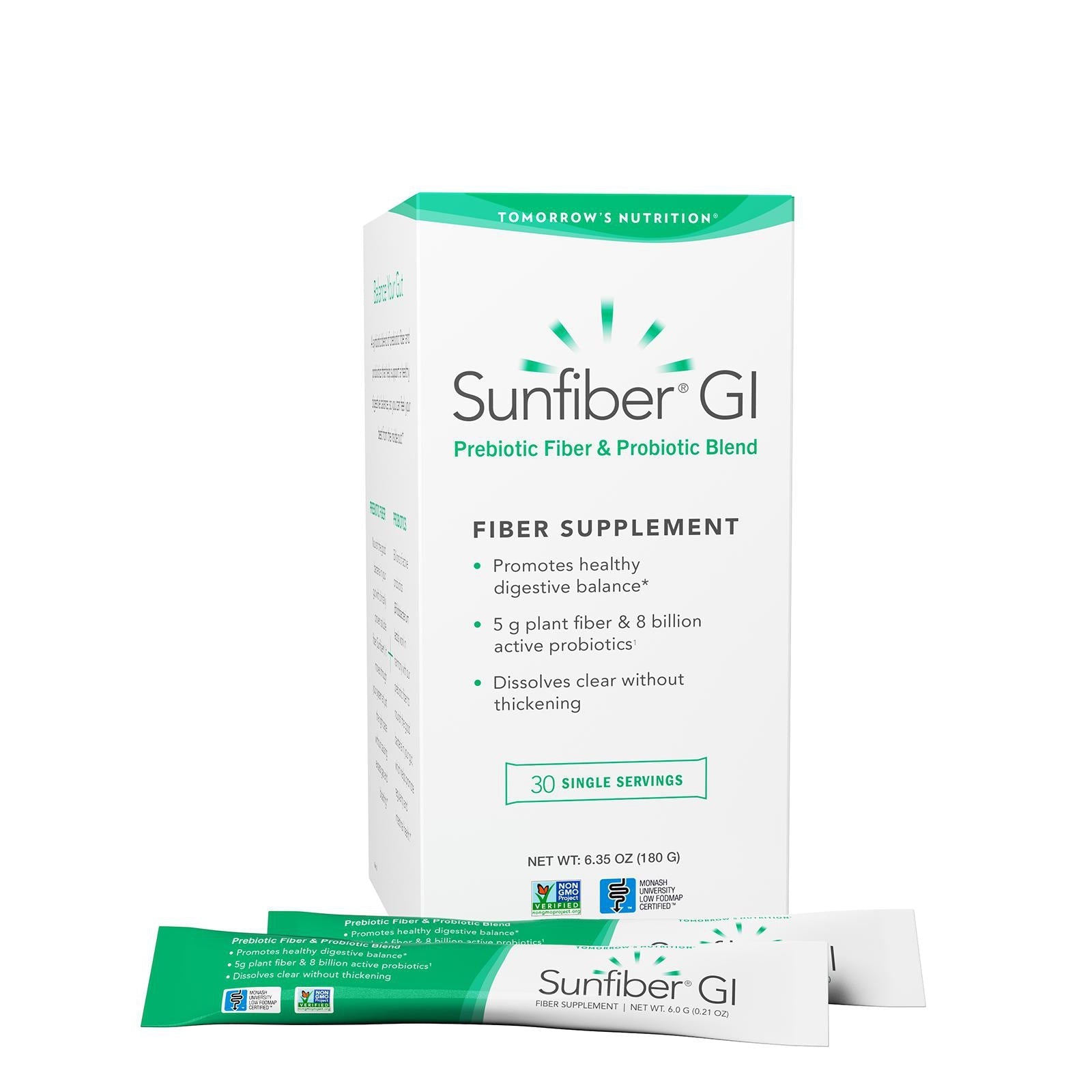 Tomorrow's Nutrition Sunfiber GI (180g)-Vitamins & Supplements-Foods ﻿Online Australia | FodShop