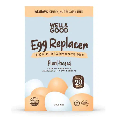 Egg-free performance foods